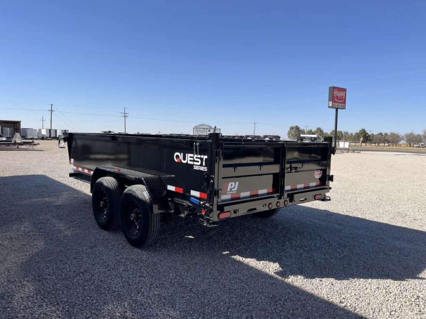 New 2026 PJ 83"x14' BP Tandem Axle Dump w/ 24" Sides – D7