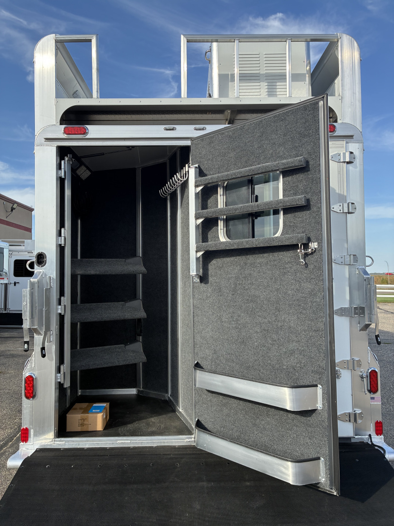 New 2026 4-Star 3H 14'3" Trail Boss LQ Horse Trailer