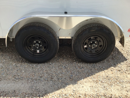 New 2026 Compass 6'x12' Enclosed Cargo Trailer - Indigo DLX