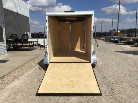 New 2026 Compass 6'x12' Enclosed Cargo Trailer - Indigo DLX