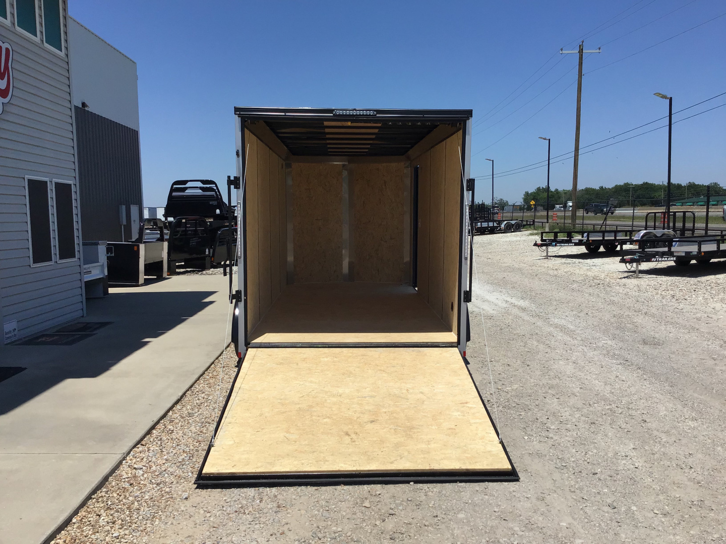 New 2026 Compass 7'x16' Enclosed Cargo Trailer - Indigo DLX