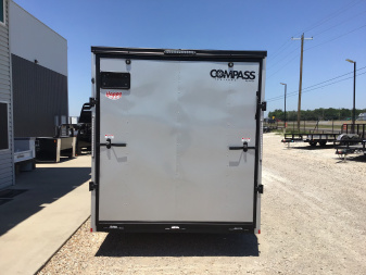 New 2026 Compass 7'x16' Enclosed Cargo Trailer - Indigo DLX