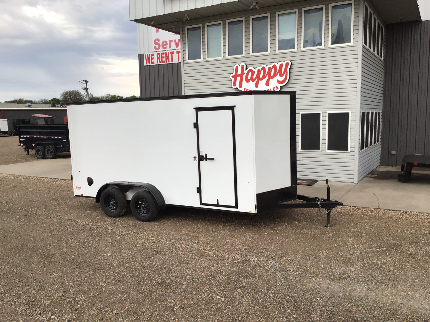 New 2026 Compass 7'x16' Enclosed Cargo Trailer - Indigo DLX