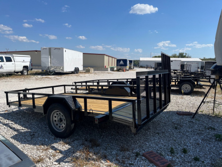 New 2026 MEB 77x12 SA Utility Trailer with 2' dovetail and 30" gate, 3.5k axle Utility Trailer