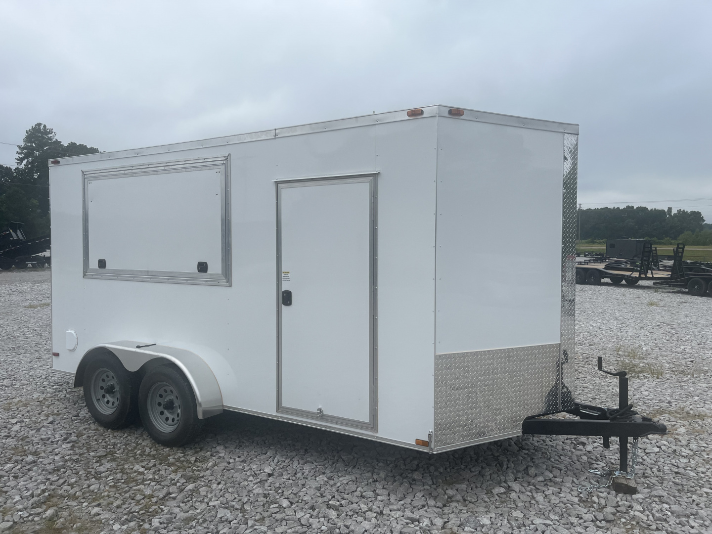 New 2026 Trailblazer 7X14 ENCLOSED VEN W/RAMP