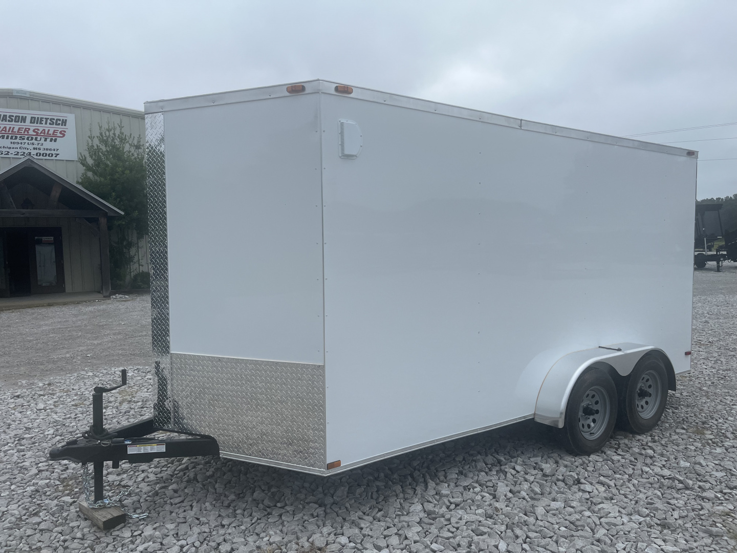 New 2026 Trailblazer 7X14 ENCLOSED VEN W/RAMP