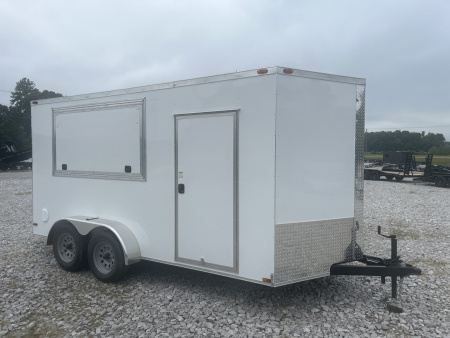 New 2026 Trailblazer 7X14 ENCLOSED VEN W/RAMP