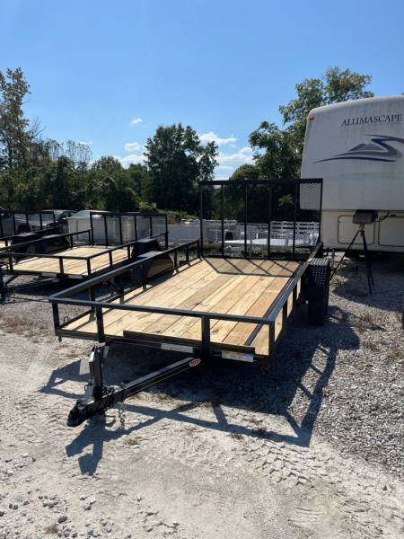 New 2026 MEB 77x12 SA Utility Trailer , straight deck with 48  gate, 35k axle