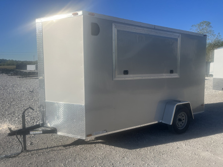 New 2026 Trailblazer 6X12 ENCLOSED VEN SA W/RAMP