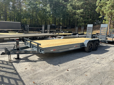 New 2025 GPS 22' 16K EQUIPMENT HAULER WITH 16K SPRING LOADED RAMPS