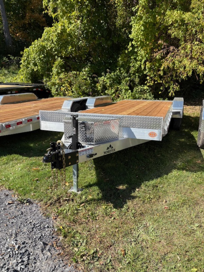 New 2026 Nordtek TD 82" X 20'-10K GVW Aluminum Power Tilt Trailer
