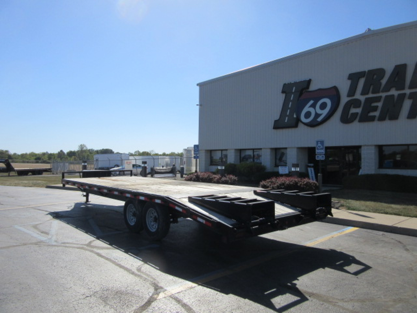 Used 2021 Quality Steel and Aluminum 8.5 x 20+5 10220+5DO14K Deckover Trailer 14K