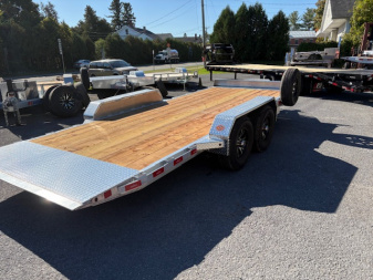 New 2026 Nordtek TD 82" X 18' -10K GVW Aluminum Power Tilt Trailer