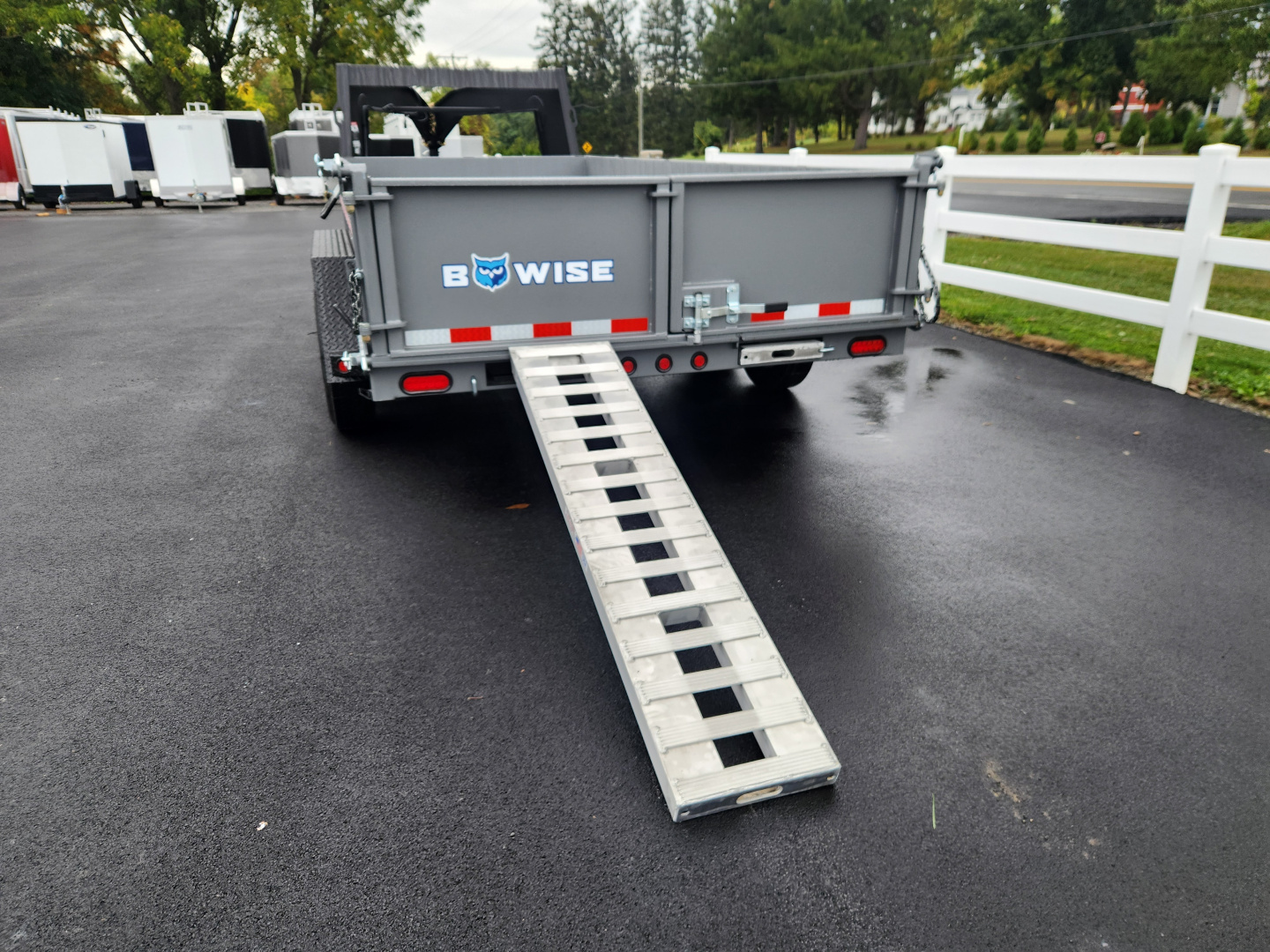 New 2026 BWISE DLP17 82x16 19K Tandem Axle Dump Trailer