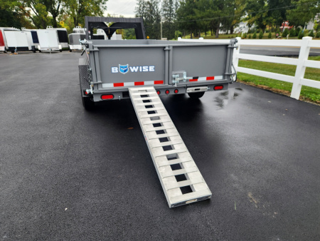 New 2026 BWISE DLP17 82x16 19K Tandem Axle Dump Trailer