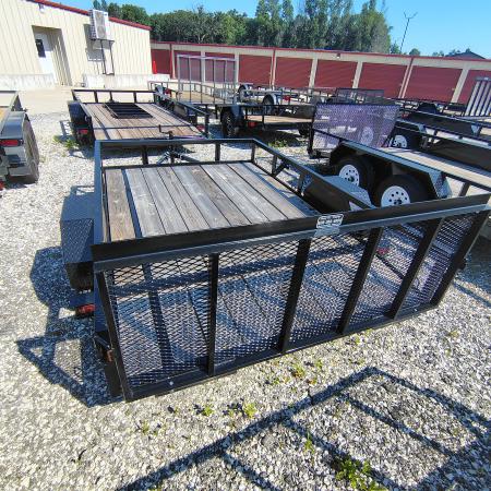 New 2026 MEB 77x10 SA Utility Trailer with 2' dovetail and 30" gate, 3.5k axle Utility Trailer