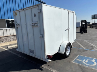 Used 2021 TRU 6'x10'x6' Cargo / Enclosed Trailer USED
