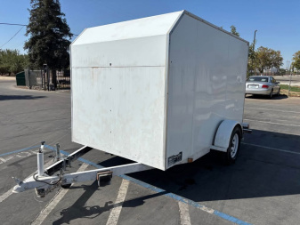 Used 2021 TRU 6'x10'x6' Cargo / Enclosed Trailer USED