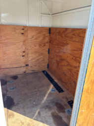 Used 2021 TRU 6'x10'x6' Cargo / Enclosed Trailer USED