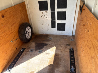 Used 2021 TRU 6'x10'x6' Cargo / Enclosed Trailer USED