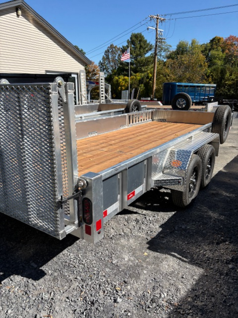 New 2026 Nordtek 82" X 18'-7K GVW Aluminum Landscape Trailer