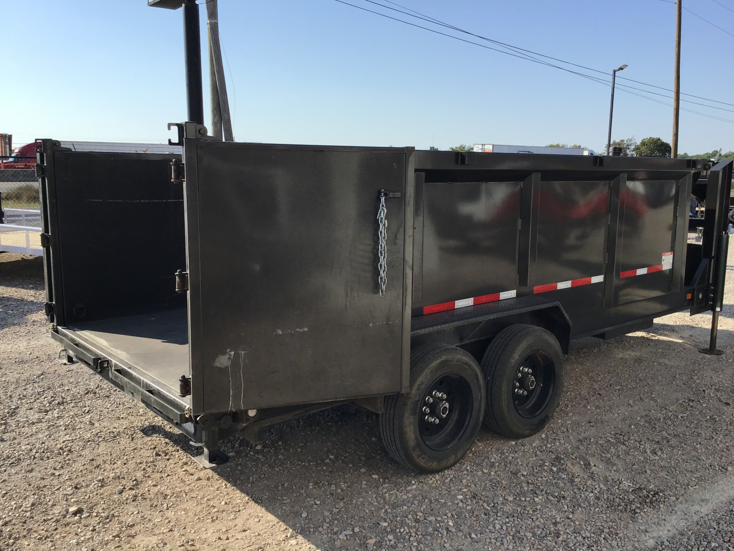 Used 2023 MAXX-D 83"x16' GN Dump w/ 48" Sides- DTX