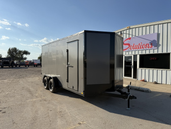 New 2026 Look Trailers 7' x 16  Enclosed Trailer Composite 0.80 Skin Cargo / Enclosed Trailer