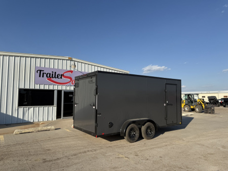 New 2026 Look Trailers 7' x 16" Enclosed Trailer Composite 0.80 Skin Cargo / Enclosed Trailer