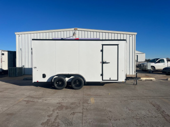 New 2026 Look Trailers 7' x 16" Enclosed Trailer Composite 0.80 Skin Cargo / Enclosed Trailer