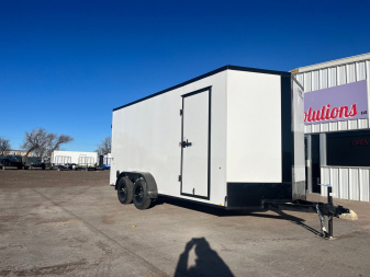 New 2026 Look Trailers 7' x 16  Enclosed Trailer Composite 0.80 Skin Cargo / Enclosed Trailer