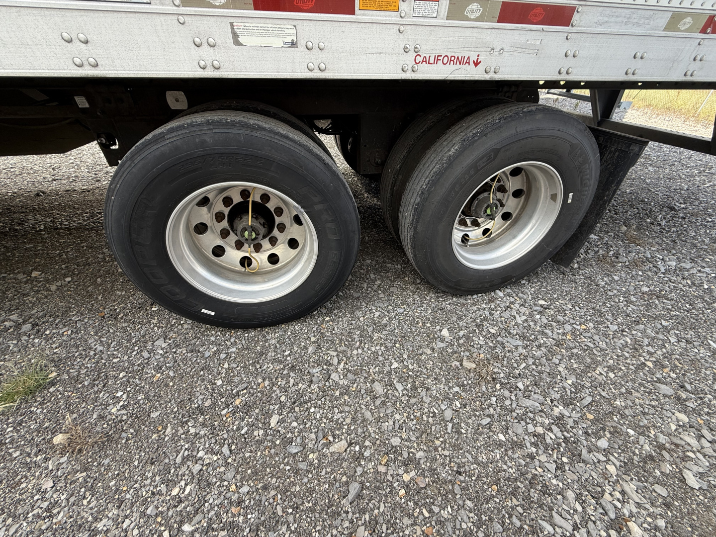 Used (5) 2016 Utility Reefer Trailers w/ Thermo King