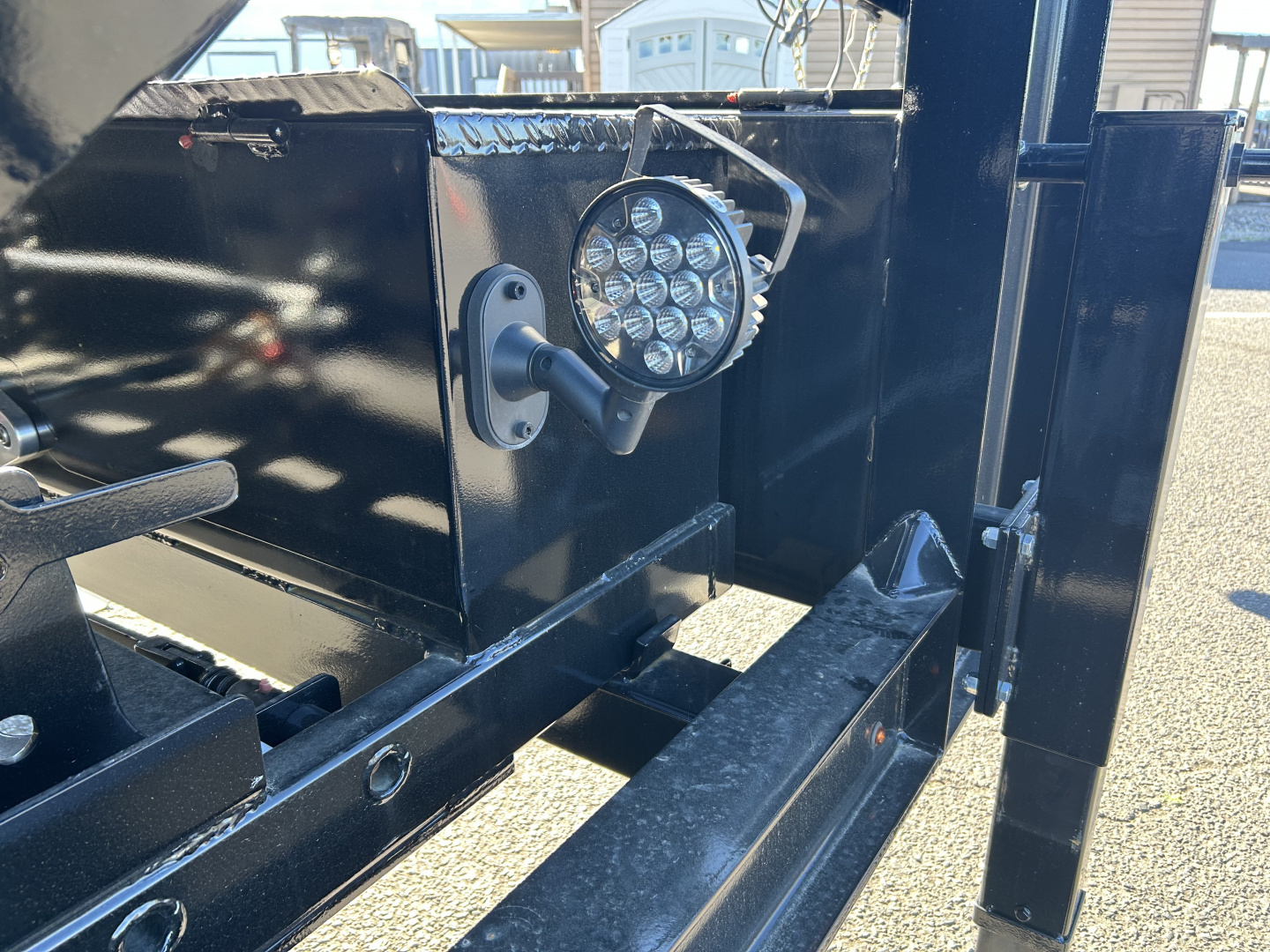 New 2026 Sure-Trac 7X16 -ROLLOFF DUMP CARRIER--GOOSE NECK- 17.6K GVWR