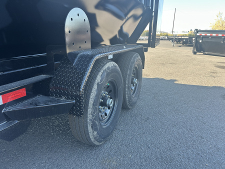 New 2025 Sure-Trac 7X16 -ROLLOFF DUMP CARRIER- BUMPER PULL- 15.4K GVWR