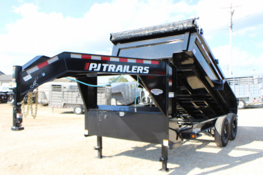 New 2026 PJ TRAILERS DL 14' Gooseneck Dump Trailer