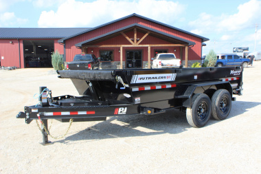 New 2026 PJ Trailers DT1 14' BP Dump Trailer