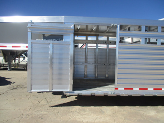 New 2026 EBY Trailers Ruffneck Stock / Stock Combo Trailer 8 X 32