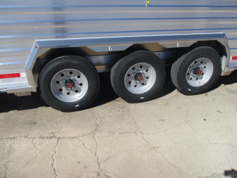 New 2026 EBY Trailers Ruffneck Stock / Stock Combo Trailer 8 X 32