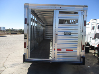 New 2026 EBY Trailers Ruffneck Stock / Stock Combo Trailer 8 X 32