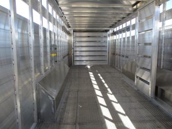 New 2026 EBY Trailers Ruffneck Stock / Stock Combo Trailer 8 X 32