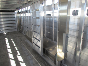 New 2026 EBY Trailers Ruffneck Stock / Stock Combo Trailer 8 X 32