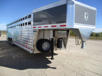 New 2026 EBY Trailers Ruffneck Stock / Stock Combo Trailer 8 X 32