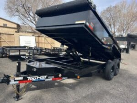 New 2026 Top Hat Trailers 7X14 Dump 14K - 255098