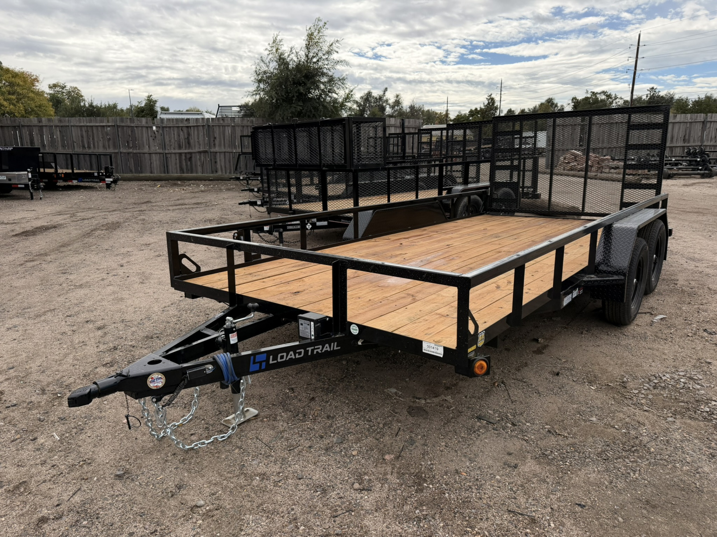 New 2026 Load Trail 7-16 Tandem Axle Ramp Gate Utility 7K GVWR