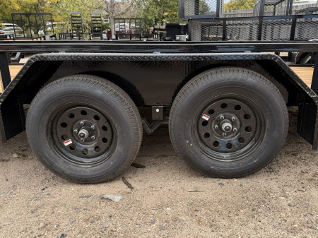 New 2026 Load Trail 7-16 Tandem Axle Ramp Gate Utility 7K GVWR