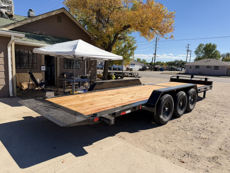 New 2026 Load Trail 7-HD24 Tilt Deck Equipment Hauler Triple Axle 21K GVWR