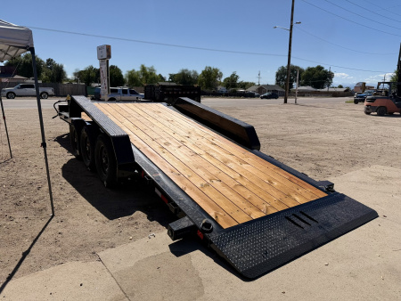 New 2026 Load Trail 7-HD24 Tilt Deck Equipment Hauler Triple Axle 21K GVWR