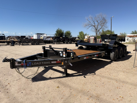 New 2026 Load Trail 7-HD24 Tilt Deck Equipment Hauler Triple Axle 21K GVWR