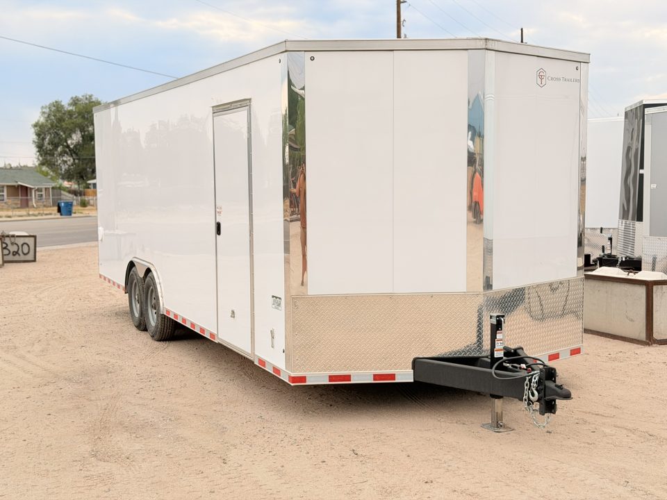 New 2025 Cross Trailers 8.5-24-1V Enclosed 12K ACP Panels