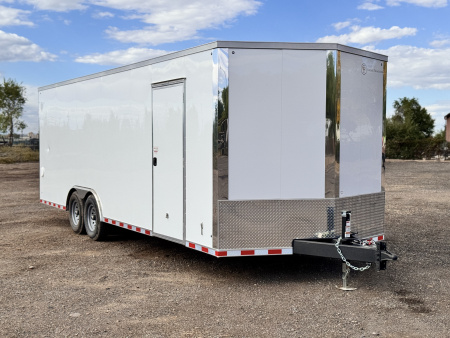 New 2025 Cross Trailers 8.5-24-1V Enclosed 12K ACP Panels