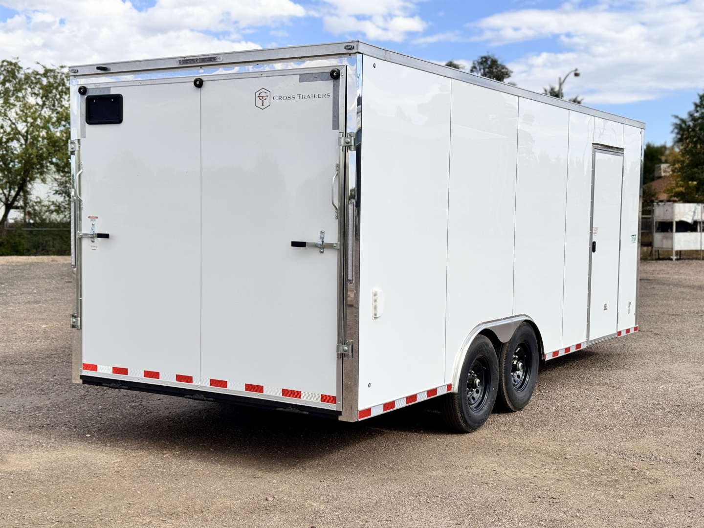 New 2025 Cross Trailers 8.5-20-1V Enclosed 12K ACP Panels
